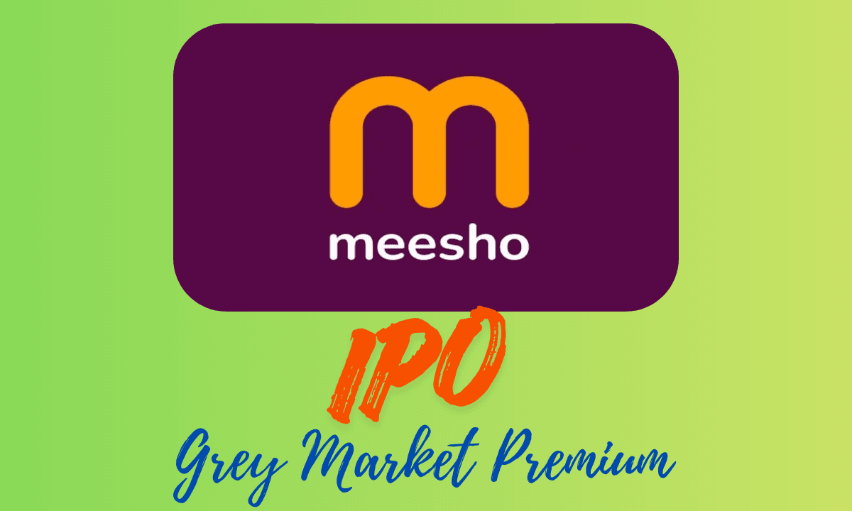 Meesho IPO Grey Market Premium Today November 2025