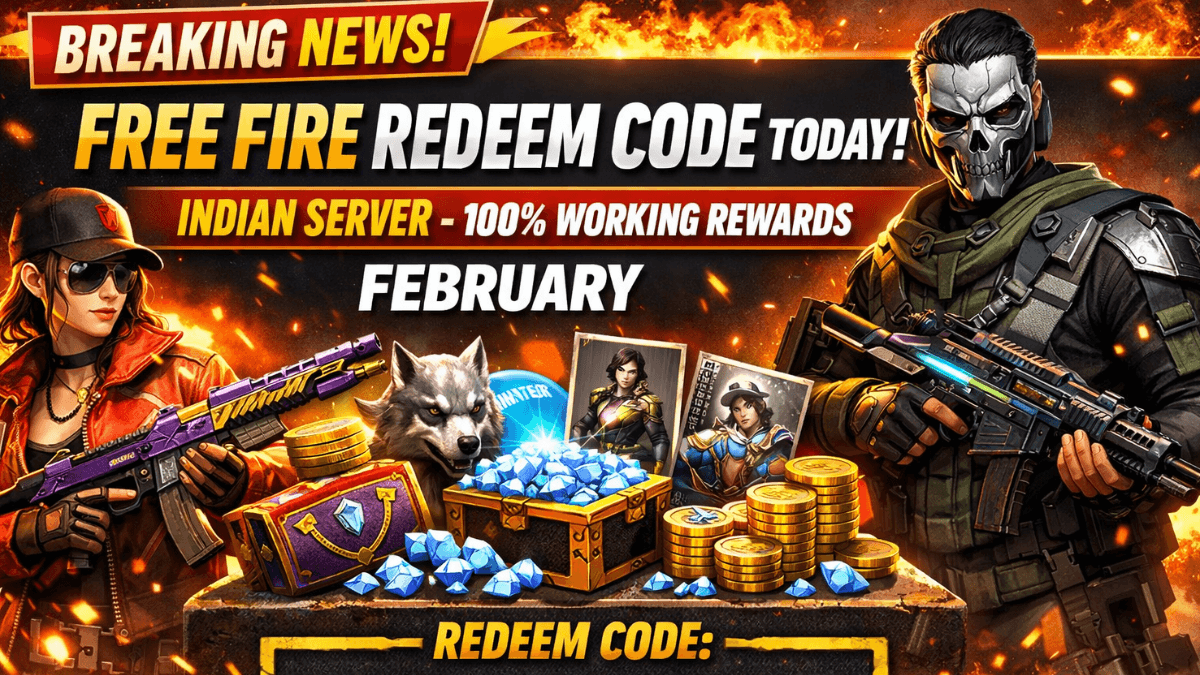 Free Fire Redeem Code Today Indian Server – 100% Working Rewards February