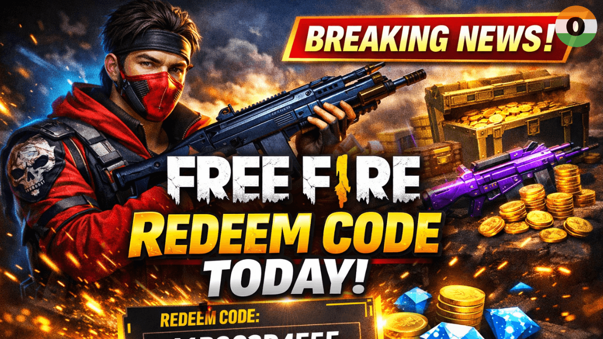 Free Fire Redeem Code Today Indian Server  February 1st (2026)