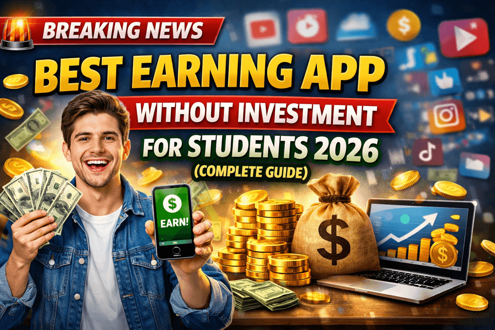 Best Earning App Without Investment For Students 2026 (Complete Guide)